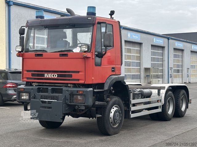 Podvozok nákladného vozidla IVECO Magirus 260E35 *6x6*Blattgefedert*nur 250tkm*