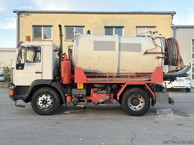 Saugwagen MAN 14.285 LK*Schalt*TÜV*Vacuum*Saug-Spül*Kippbar*