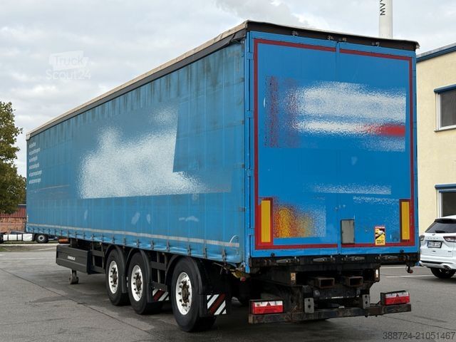 Semi-reboque aberto com lona SCHWARZMÜLLER J06VLN3*Alu*Lift+Lenk*Edschaverdeck*XLZertifikat