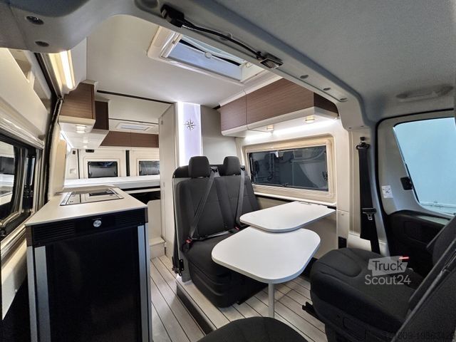 Camper WESTFALIA Columbus 600 D 140PS Zusatzbett Solar Stauraump.