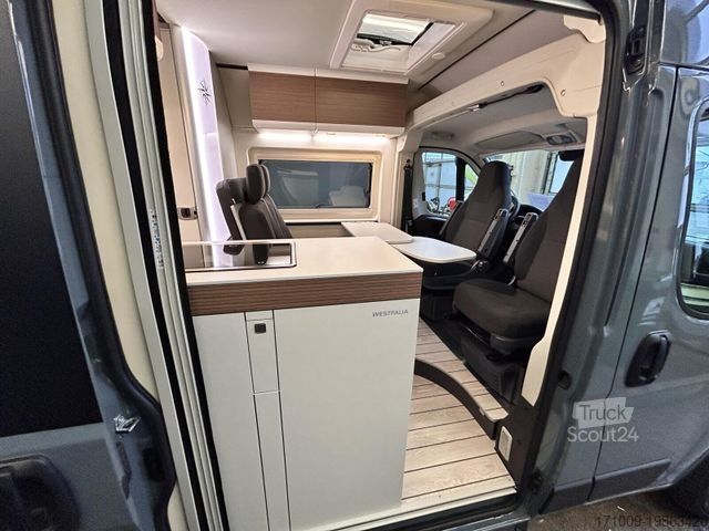 Camper WESTFALIA Columbus 600 D 140PS Zusatzbett Solar Stauraump.