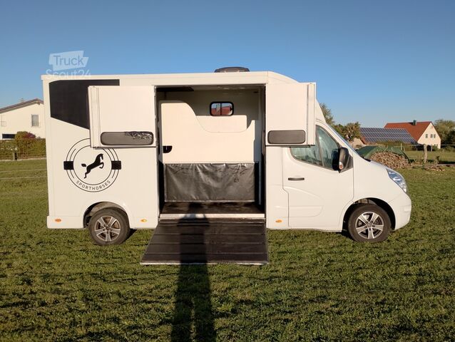 Viehtransporter Renault Master Pferdetransporter Nuyts