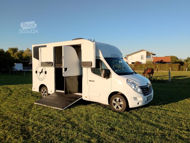 Viehtransporter Renault Master Pferdetransporter Nuyts