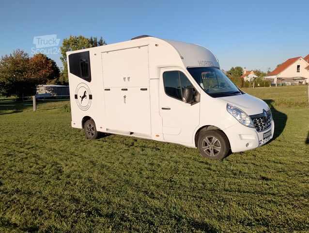Viehtransporter Renault Master Pferdetransporter Nuyts