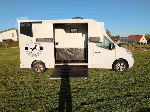 Viehtransporter Renault Master Pferdetransporter Nuyts