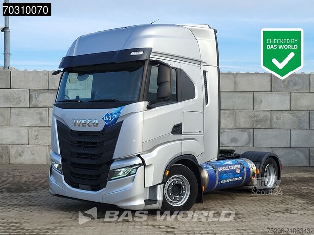 Standard tractor Iveco S-Way 460 4X2 LNG! Retarder 2xTanks Hydraulik