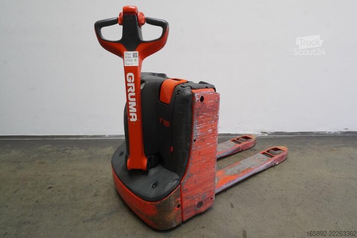 Manuālais palešu ratiņš Linde T 16 ION 1152