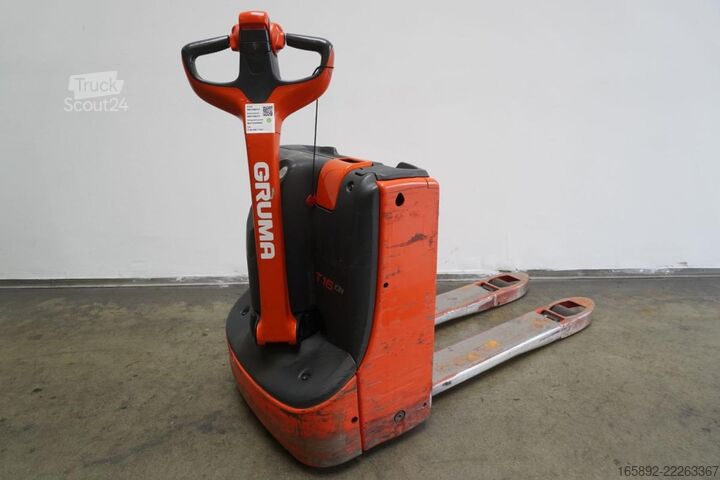 Manuālais palešu ratiņš Linde T 16 ION 1152