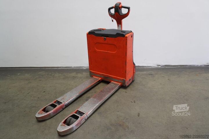 Manuālais palešu ratiņš Linde T 16 ION 1152