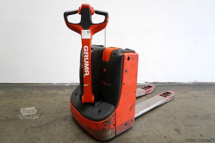 Manuālais palešu ratiņš Linde T 16 ION 1152