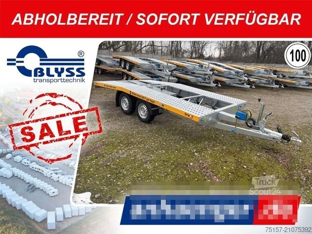 Automobilių pervežimo priekaba BLYSS Jupiter TX Autotransporter 400x210cm 2700kgGG