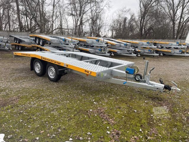 Automobilių pervežimo priekaba BLYSS Jupiter TX Autotransporter 400x210cm 2700kgGG