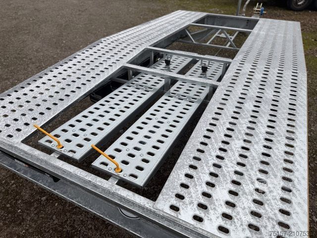 Automobilių pervežimo priekaba BLYSS Jupiter TX Autotransporter 400x210cm 2700kgGG