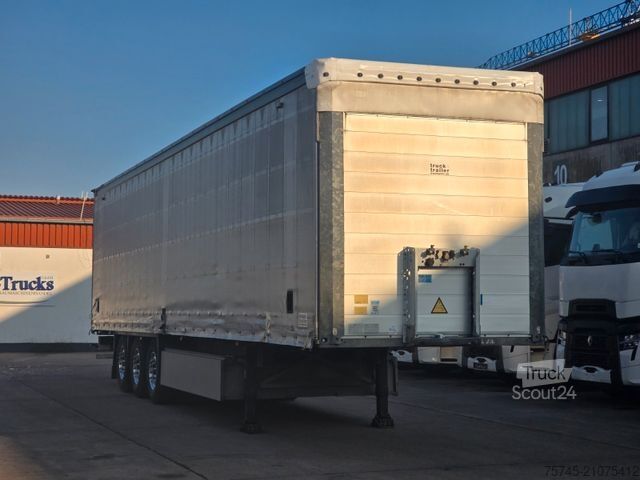 Beverage semitrailer SCHMITZ CARGOBULL SCS 24/L *  2X LIFT * PR.+PL. * PALETTENKASTEN