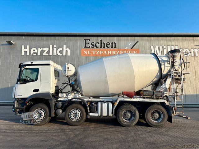 Betonblander lastbil MERCEDES-BENZ 3543 Arocs BB 8x4 | 9m³ Intermix-Aufbau*AC*Temp.