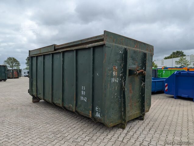 Contenedor de volteo A1 Container -GEBRAUCHT- Normbehälter 24 m³ ? Doppelflügeltür ? SM26-09 ? Abrollcontainer
