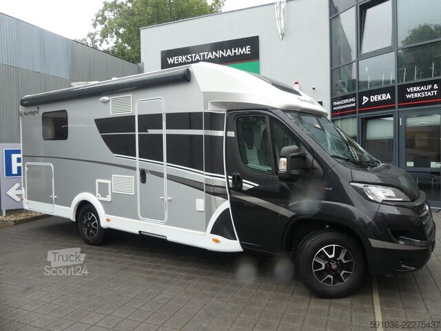 Pusiau integruotas kemperis Sunlight Capron T69L Fiat Ducato Adeventure/Markise/Fahrrad
