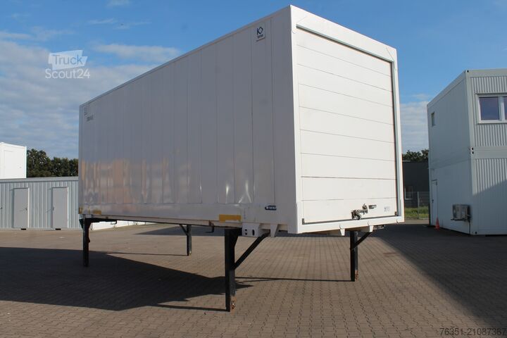 Wechselbrücke mit Kofferaufbau Kerex 7,45 BDF Jumbo Glattwandwechselbrücke