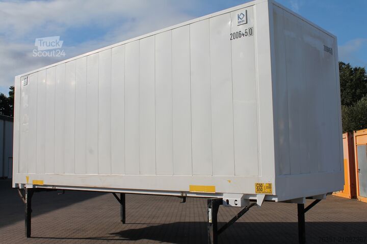 Wechselbrücke mit Kofferaufbau Kerex 7,45 BDF Jumbo Glattwandwechselbrücke