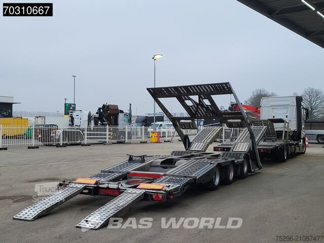 Car transporter Mercedes Actros 1848 4X2 FMS Truck transporter Full Air ...