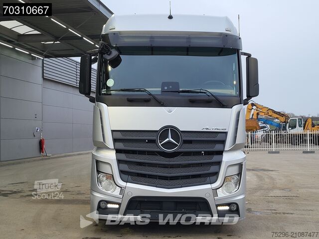 Car transporter Mercedes Actros 1848 4X2 FMS Truck transporter Full Air ...