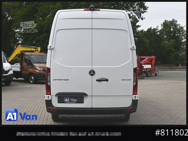 Magas tetős furgon MERCEDES-BENZ Sprinter 315 CDI Kasten Maxi, Klima, Tempomat, 3-Sitzer