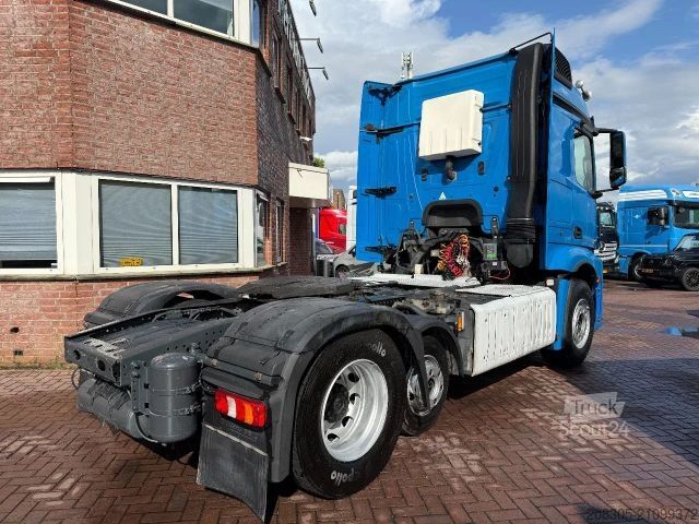 Standard trækkerunit MERCEDES-BENZ Actros 2445LS 6X2 Midlift Hydrauliek Holland Tru