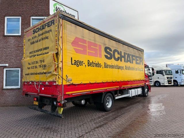 LKW mit Pritsche & Plane IVECO EuroCargo 120 E25 4X2 BAKWAGEN MET SCHUIFZEILEN