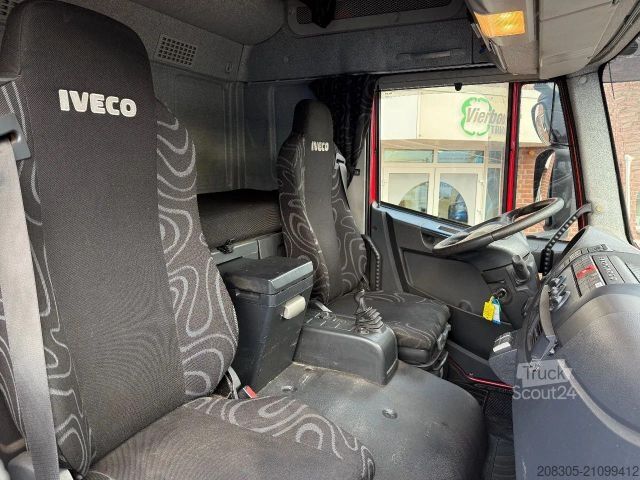 LKW mit Pritsche & Plane IVECO EuroCargo 120 E25 4X2 BAKWAGEN MET SCHUIFZEILEN