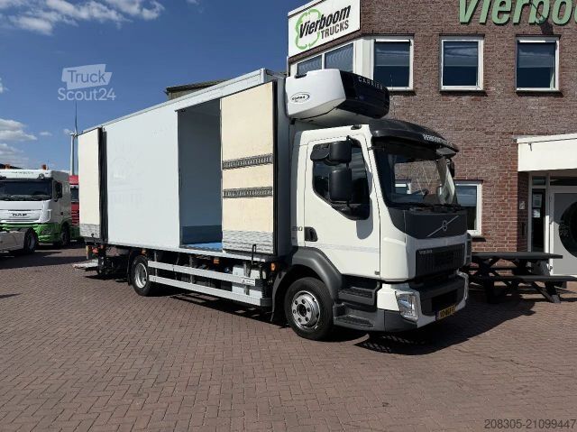 Koelwagen VOLVO FL FL210 4X2 Kuhlkoffer mit Carrier Supra 550 /