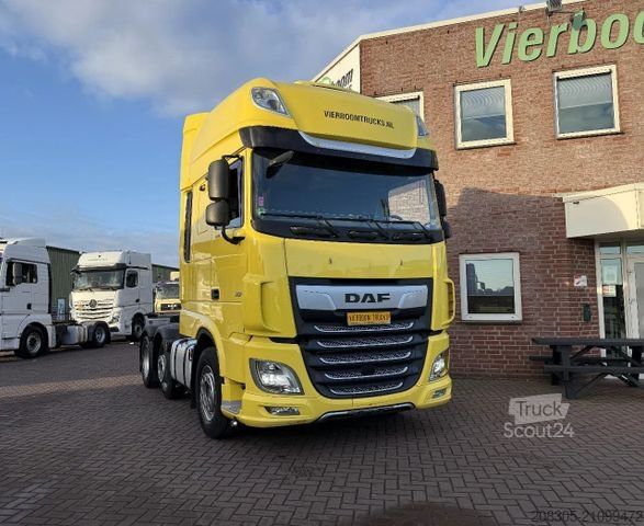 Standard trækkerunit DAF XF 530 XF530 6X2 FTG SSC / EURO6 D / RETARDER /