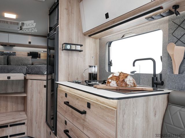 Autocaravana semi-integrada EURAMOBIL Xtura XT 686 EF Solar,Navi,Markise,Delta-Felgen