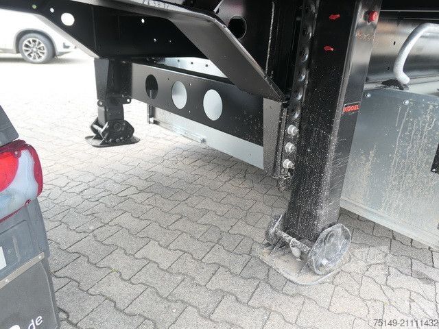 Naczepa otwarta z plandeką KÖGEL SN 24, Edscha, Luft-Lift,  Palettenkasten, BPW