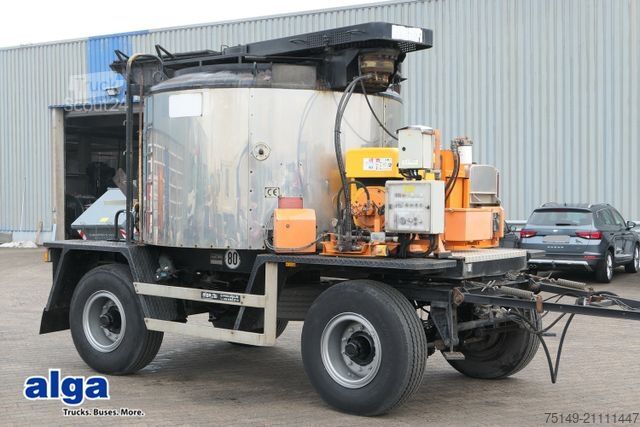 Aanhangwagen  FAEHNDRICH Gussasphaltkocher TKS02-A12, Hatz