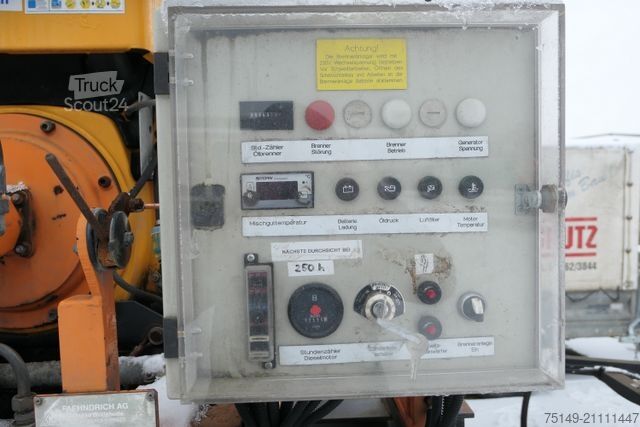 Aanhangwagen  FAEHNDRICH Gussasphaltkocher TKS02-A12, Hatz