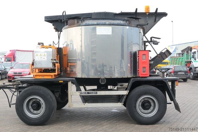 Aanhangwagen  FAEHNDRICH Gussasphaltkocher TKS02-A12, Hatz