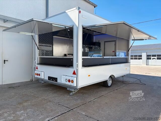 Myyntitraileri Imbissanhänger, Foodtruck, Imbisswagen, SOFORT VERFÜGBAR!