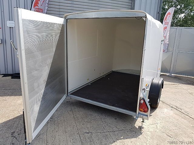 Caisse fermée (ou tôlé) Cheval Liberté Debon Polycargo weiss Seitentür Neu