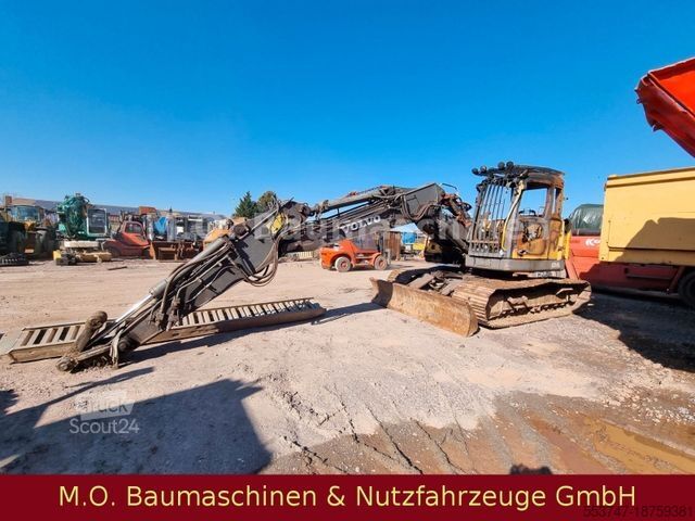 Kædegravemaskine VOLVO ECR 145 CL / SW / Brandschaden