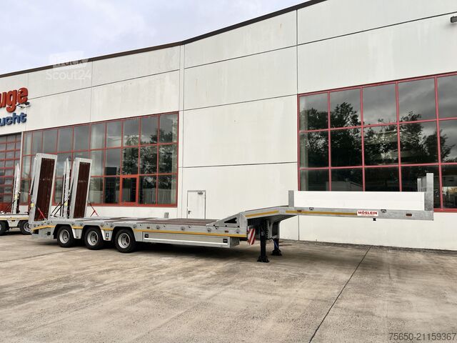 Нискорамно полуремарке Möslein ST 3  3 Achs Satteltieflader neu