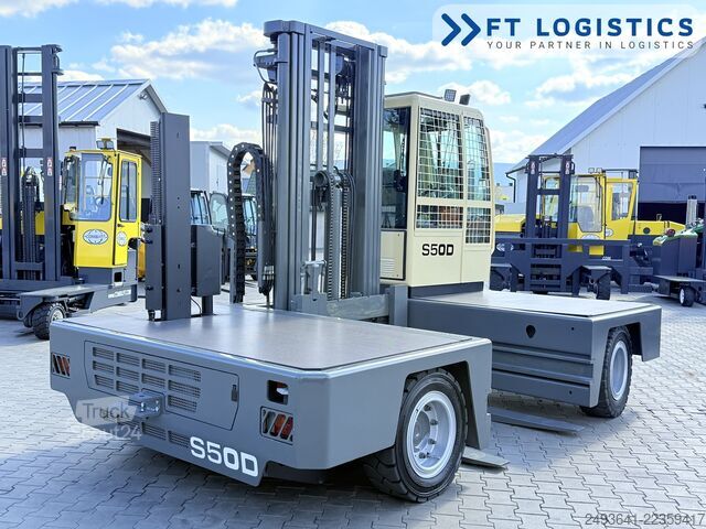 Sānlādes iekrāvējs Hubtex S50D TRIPLEX 6300 FREE-LIFT PLATFORM1600