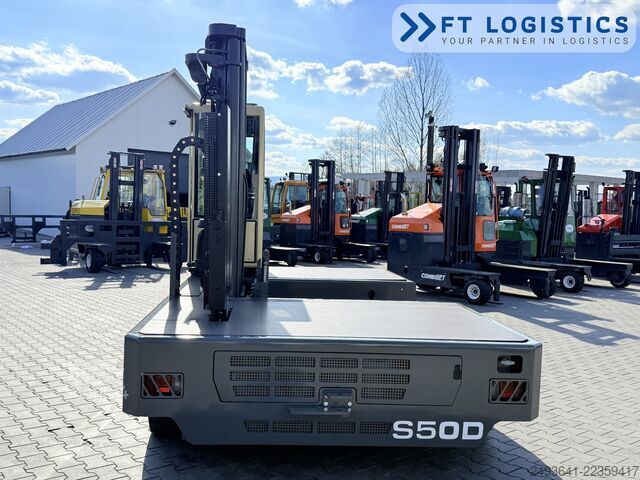 Sānlādes iekrāvējs Hubtex S50D TRIPLEX 6300 FREE-LIFT PLATFORM1600