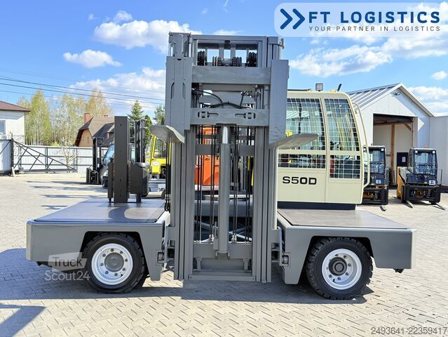 Sānlādes iekrāvējs Hubtex S50D TRIPLEX 6300 FREE-LIFT PLATFORM1600