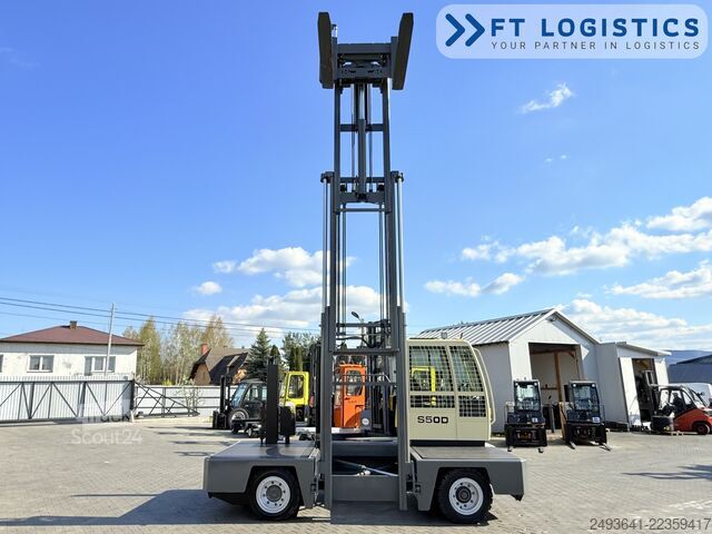 Sānlādes iekrāvējs Hubtex S50D TRIPLEX 6300 FREE-LIFT PLATFORM1600