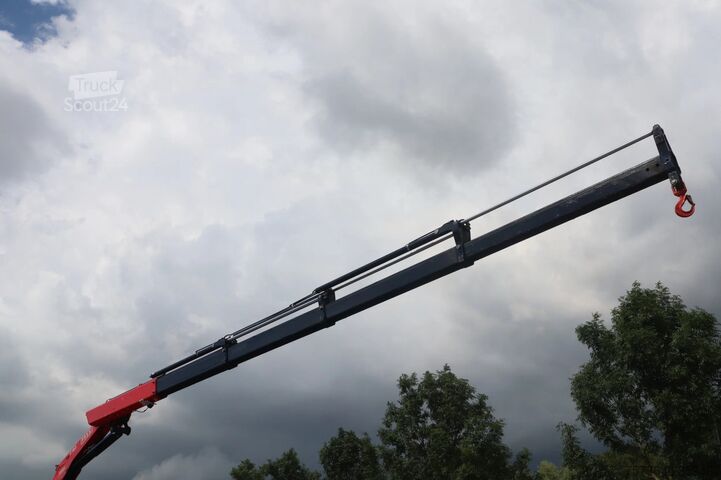 مقطورة منصة Zaslaw 2 AXLE OPEN TRAILER + FASSI F185-4 (YEAR 2023) ...