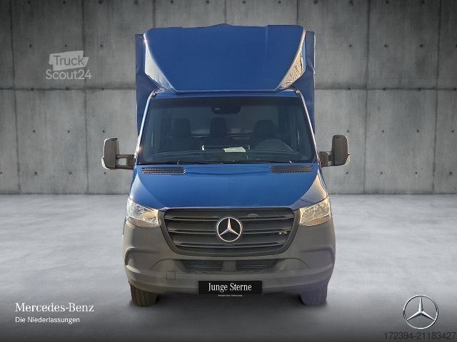 Transportador con plataforma y toldo Mercedes-Benz Sprinter 516 CDI Pritsche Plane Lang Klima