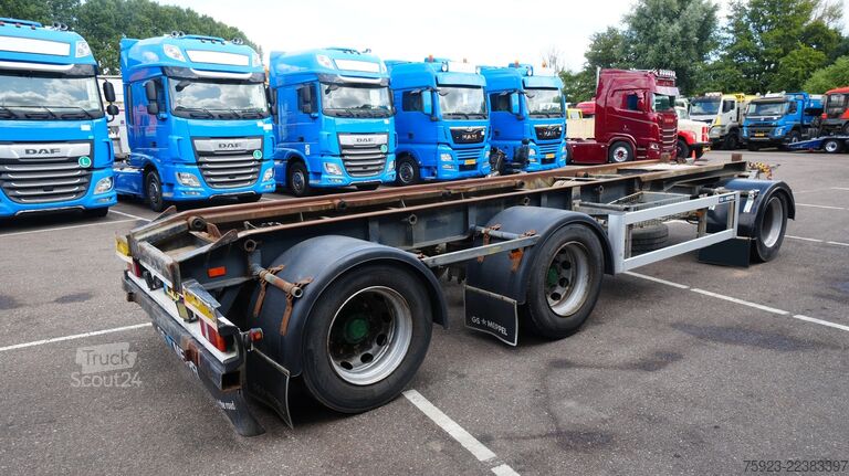 GS Meppel 3 Axle container trailer