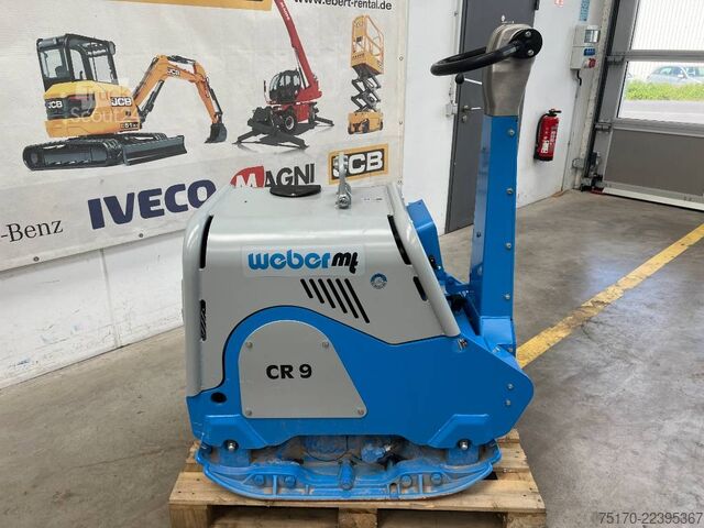Rüttelplatte Weber CR 9 MDM Hatz-Diesel / 740kg / E-Start / DEMO