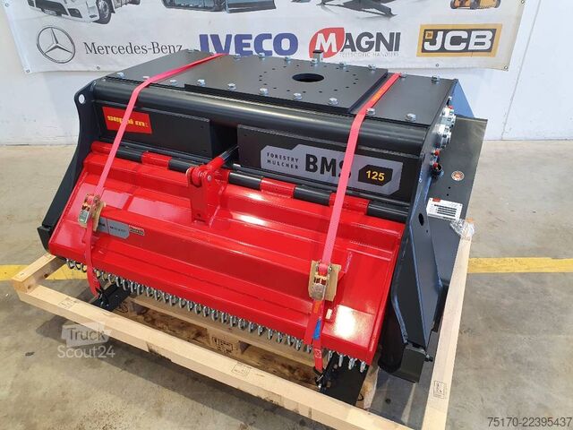Smalcinātājs Seppi BMS 125 / Forstmulcher / 13-30t  / DEMO / 2023