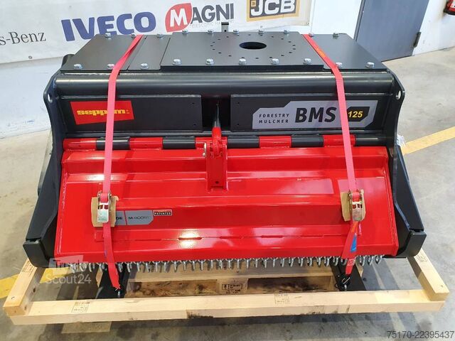 Smalcinātājs Seppi BMS 125 / Forstmulcher / 13-30t  / DEMO / 2023